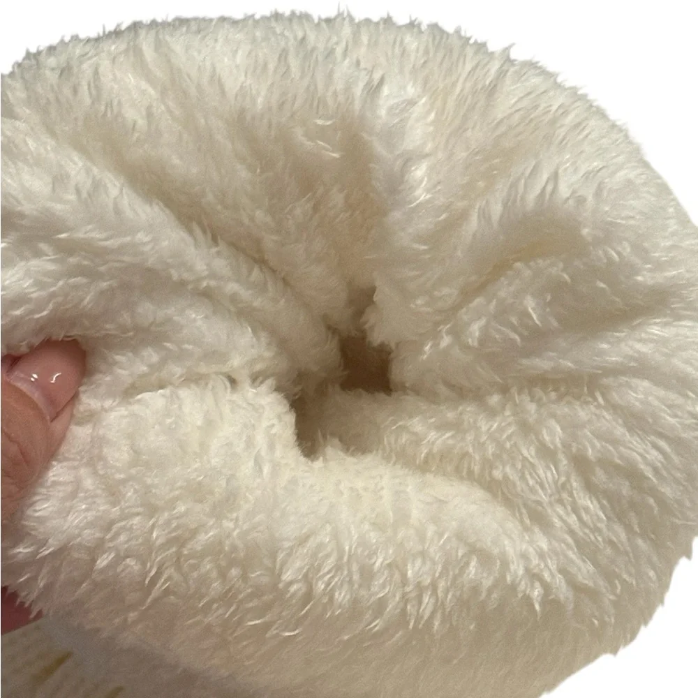 The Winter Company Signature Beanie Mask Set Cream Rib Knit One Size NWT 3/$15 ✨